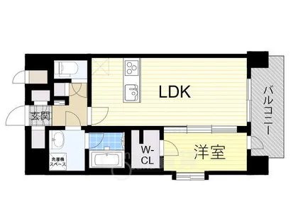 LA GRACE SENBAYASHI【4階】の間取り