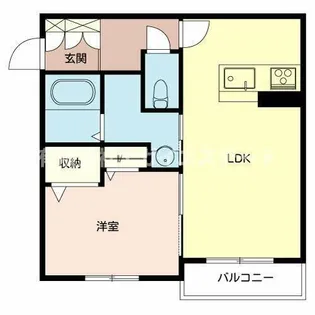 加東市上滝野(カーサ リープ)【205号室】の間取り