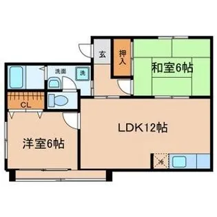 Add wistaria【2階】の間取り