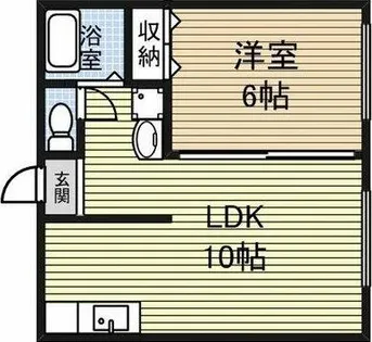 橦木ビル【5階】の間取り