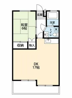 愛知県岡崎市井田町字茨坪【マンション】の間取り