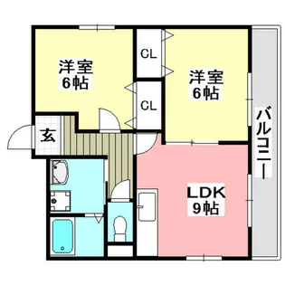 センコーライブ【2階】の間取り