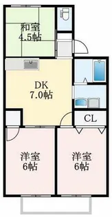 ウイングパレス【1階】の間取り