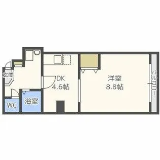 プレアデス本田【2階】の間取り