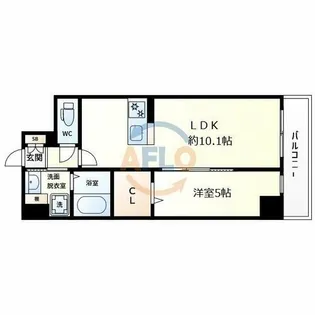 グランパシフィック花園innovation【3階】の間取り