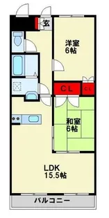 プレアール力丸Ⅰ【402号室】の間取り