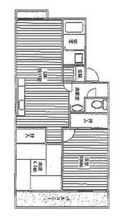 アーバンライフ御立【1階】の間取り
