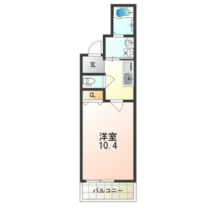 フジパレス高井田西Ⅰ番館【1階】の間取り