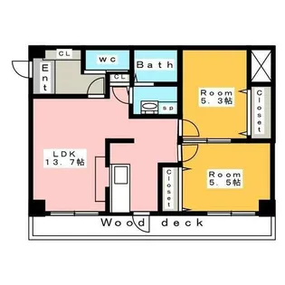 エスペランサ99【1階】の間取り