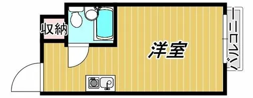 レガーレ関目【3階】の間取り