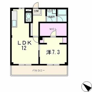 グリーンハイツ小柿【4階】の間取り