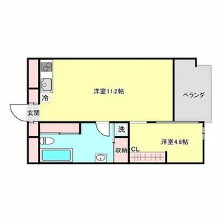 SOJUAN 奏住庵【4階】の間取り