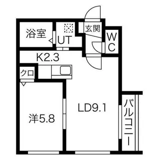 RS4-5【3階】の間取り