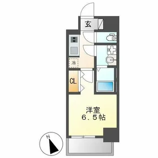 S-RESIDENCE今池arcana【3階】の間取り