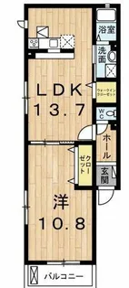 セレンディピティ・ちゅらヴィラ【101号室】の間取り
