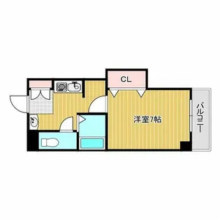 N court 東粉浜【5階】の間取り