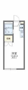 レオパレス池田下Ⅱ【205号室】の間取り