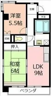 新橘ビル【2階】の間取り