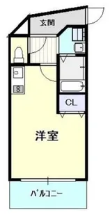 ラ・ヴェルデューア茶臼山【3階】の間取り