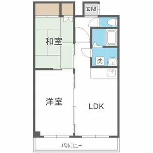 アンジーたかつビル【308号室】の間取り