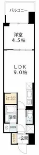 レオングラン本町橋【3階】の間取り