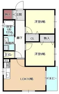 PAYSAGE【1階】の間取り