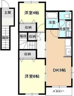 エクセルⅡサツキ【2階】の間取り