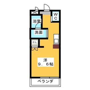 エトワール参番館【2階】の間取り