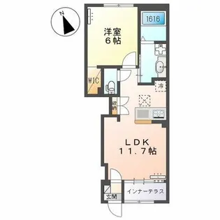 ロベリア【1階】の間取り