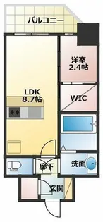 セレニテ新大阪グランデ ミリュー【12階】の間取り