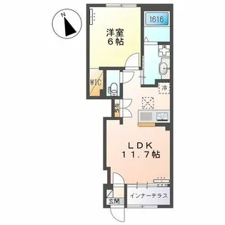 ロベリア【1階】の間取り