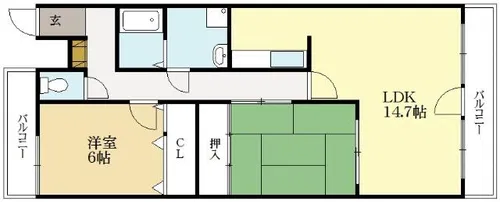 アノットハウス【3階】の間取り