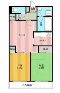 トークストリートアソガワ【4階】の間取り