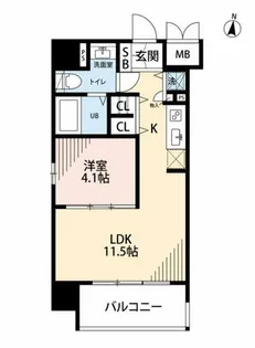 サヴォイフェアリーパーク【2階】の間取り