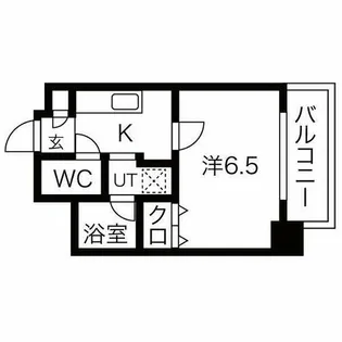 オズレジデンス新深江【2階】の間取り