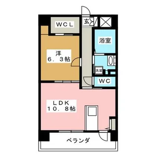 さくら館【2階】の間取り
