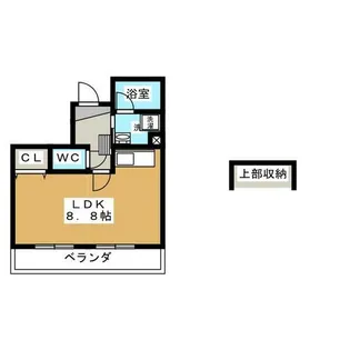 橘ハイツ貳番館【5階】の間取り