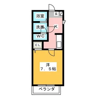 Gallery庄内通【1階】の間取り