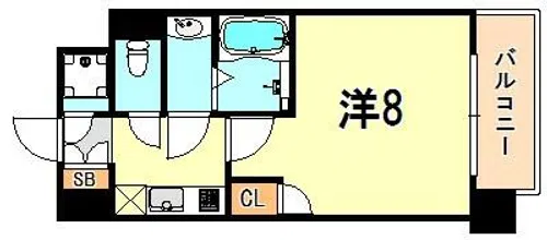アーバングリーン兵庫ステーションフロント【7階】の間取り