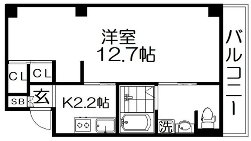 M‘s court【1階】の間取り