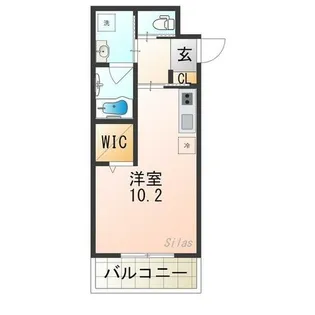 ステラウッド島泉Ⅲ【2階】の間取り