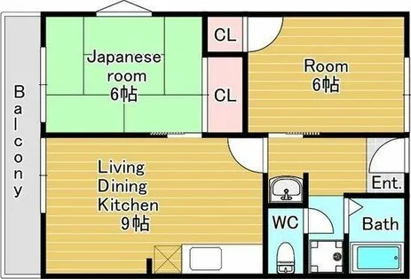 エルムハイツ【103号室】の間取り