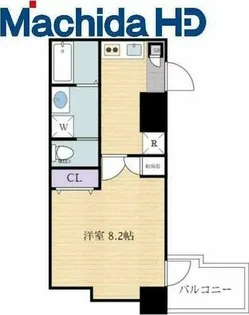 1Kの間取り画像