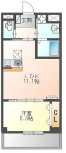 兵庫県西宮市青木町【アパート】の間取り