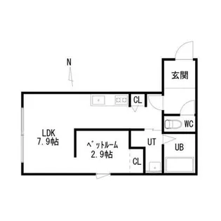 L‘OASIS【3階】の間取り
