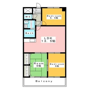 フローレンス三河安城【4階】の間取り
