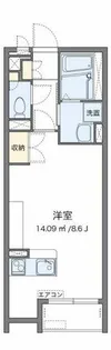 ミランダクオーレ【1階】の間取り