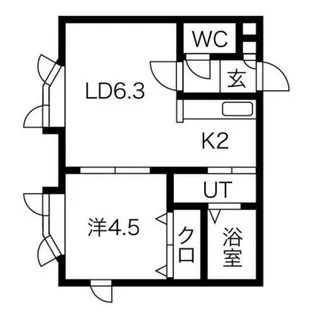 LEE SPACE 31【3階】の間取り