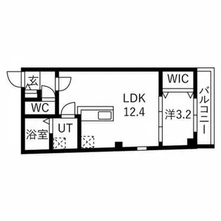 アヴァンセ一宮【3階】の間取り