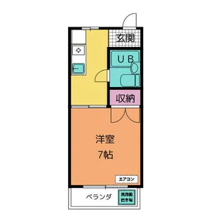 メゾンいずみⅡ【2階】の間取り